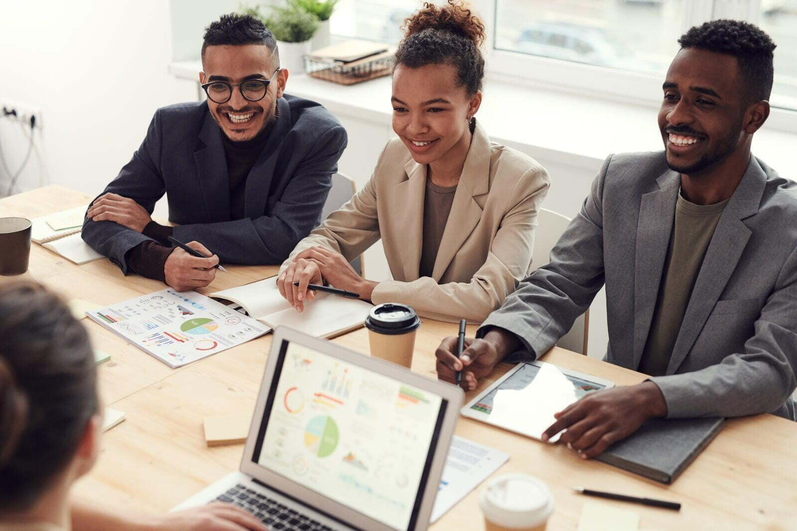 Business team in a meeting