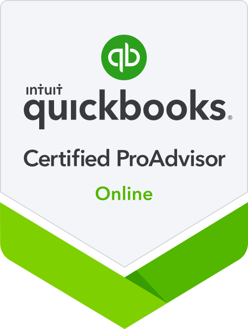 QuickBooks Online Certified Advisor badge