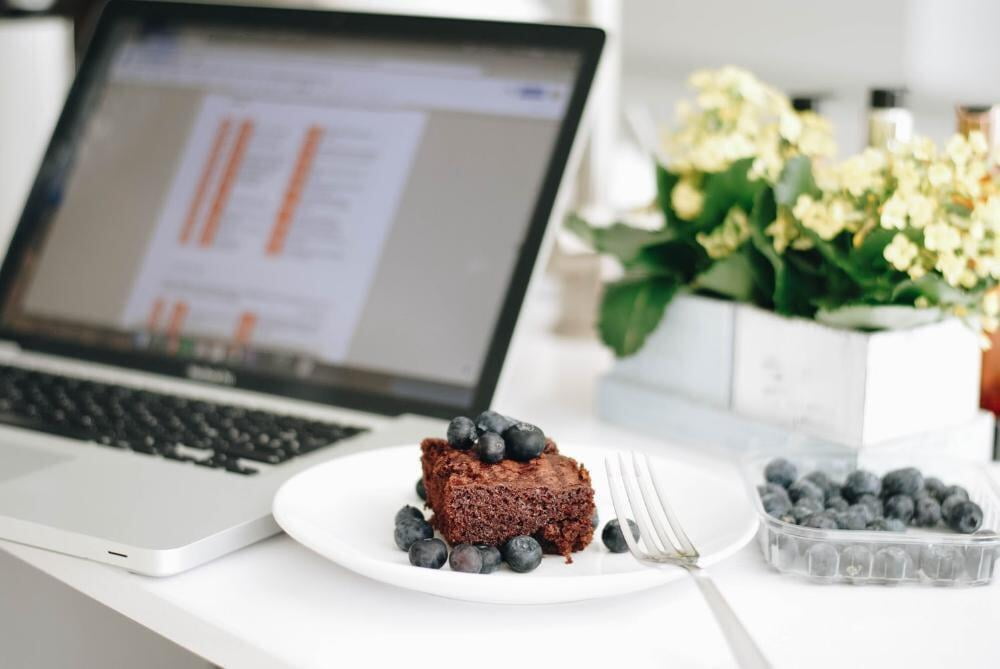 Food on a Desk