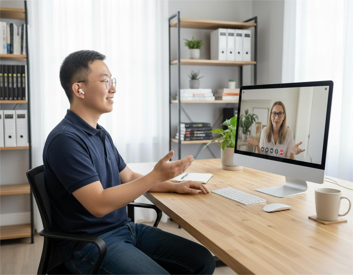 Team collaboration via video call